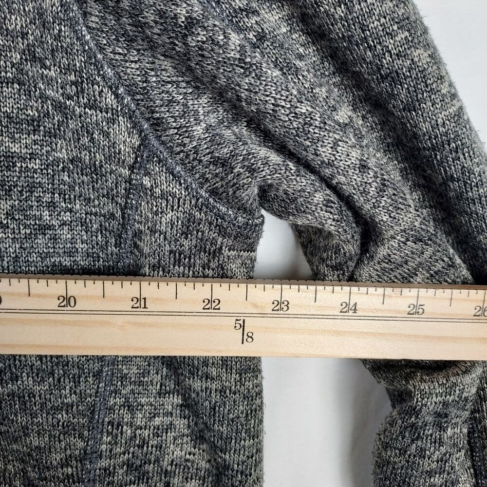 Eddie Bauer Mens XL Gray 1/4 Zip Pullover Sweater Fleece Lined Warm Jacket - Picture 7 of 10